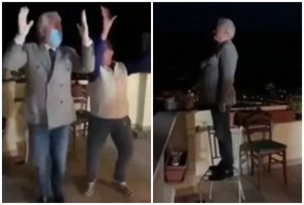 Multa di 400 euro al sindaco Scullino per i balli in terrazza a Ventimiglia Alta – IL VIDEO
