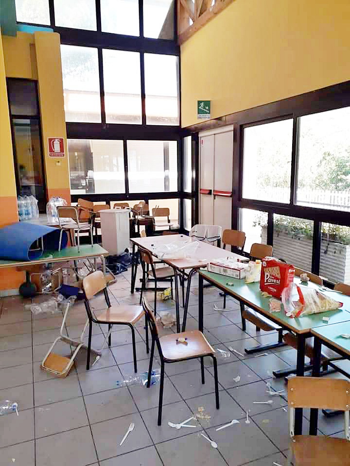 Asilo San Bartolomeo Sanremo vandali danneggiamenti danni
