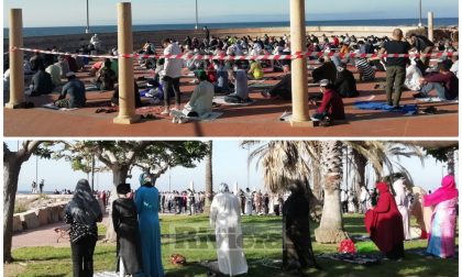 Imperia: la Rabina si riempie di fedeli musulmani per festeggiare la fine del Ramadan. Foto e Video
