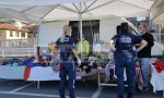 Blitz della polizia locale al mercato: multati 18 ambulanti senza mascherina a Bordighera