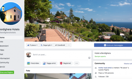 Gli hotel di Bordighera si uniscono e creano una pagina Facebook per la ripresa