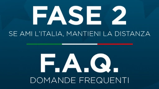 Ecco cosa si potrà fare da lunedì 4 maggio. Le risposte del Governo ai dubbi degli italiani