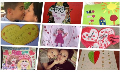 Care mamme su La Riviera disegni, foto e messaggi che i vostri bimbi hanno preparato per voi!