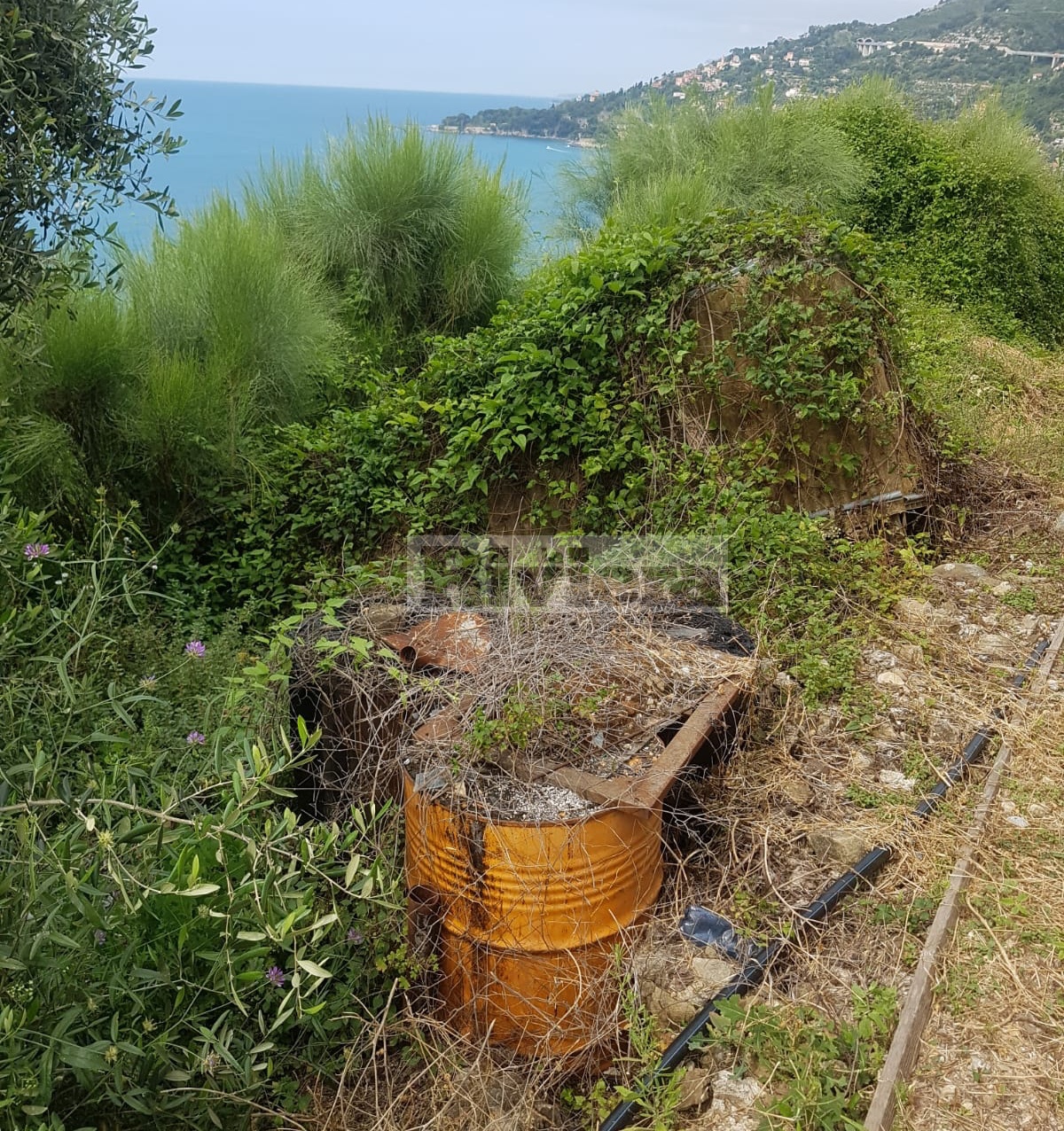 Bombe fusto olio esausto Latte di Ventimiglia_04