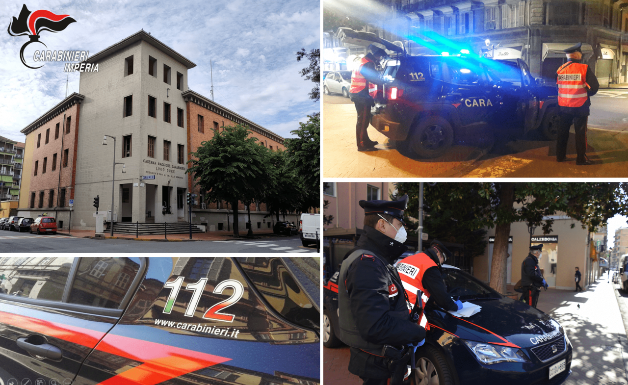Violenta lite in via Tenda a Ventimiglia, carabinieri arrestano due persone