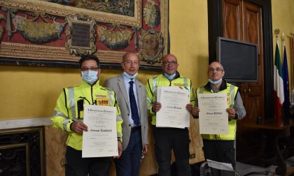 Premiati in Prefettura gli eroi di Ponte Morandi