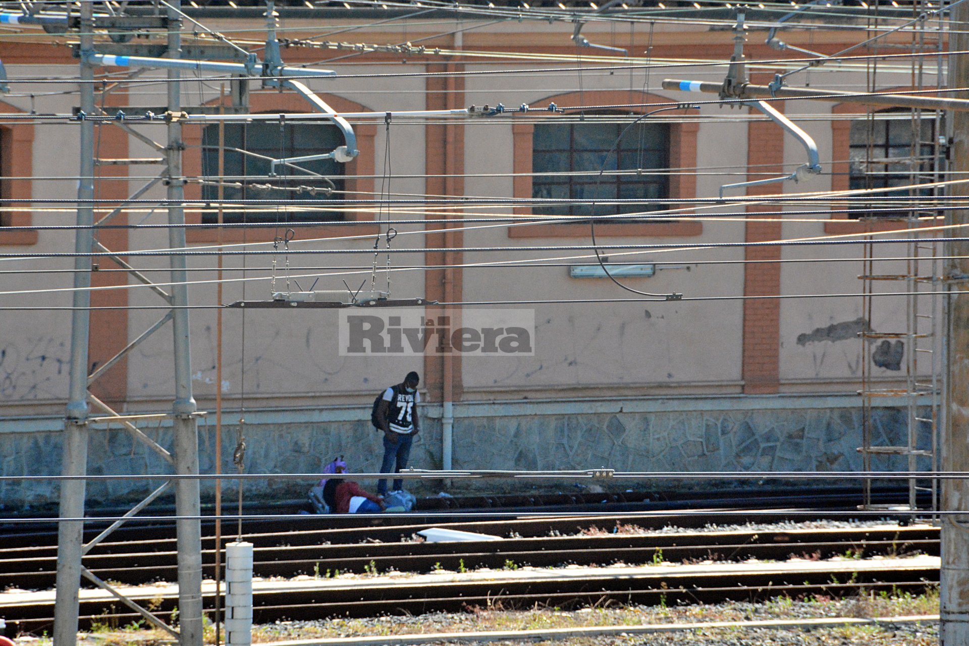 Migranti Ventimiglia stazione Ferroviaria