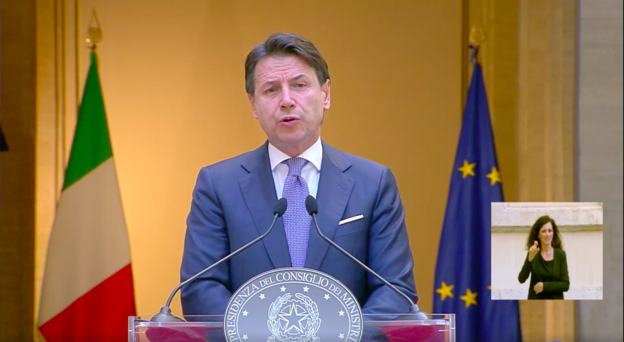 Coronavirus: Il premier Conte è fiducioso, “il sistema sta funzionando ma non abbassare la guardia”