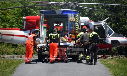 Uomo cade in una fascia a Ventimiglia: in elicottero al Santa Corona