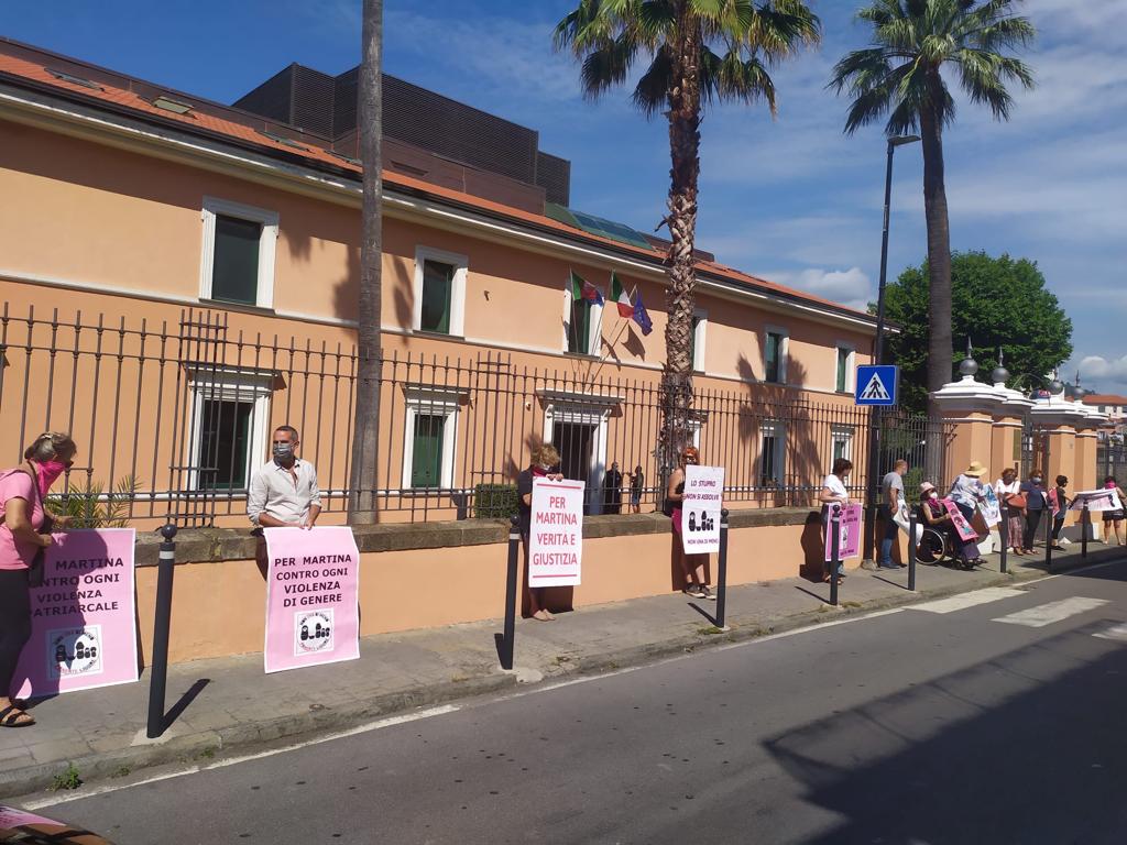 Martina Rossi tribunale Imperia manifestazione_03