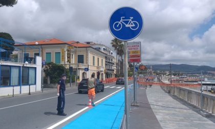 Diano Marina apre la pista ciclabile urbana per l'estate