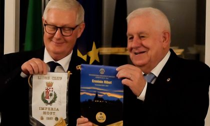 Vittorio Adolfo confermato presidente del Lions Club di Imperia