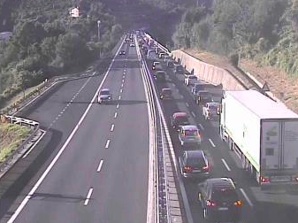 Contro esodo del weekend: 11 km di coda tra Finale e Savona verso Genova