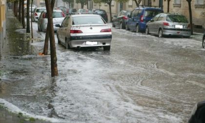 Allagamenti per la pioggia a Sanremo, ad Arma chiuso un tratto di statale 720