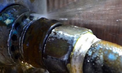 Manutenzione sull'acquedotto in zona San Martino