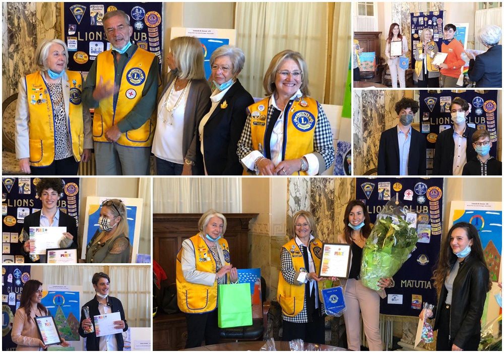 Ambra Palombo vince il concorso Lions “Un poster per la pace”