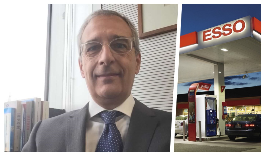 Mirco Botti un imperiese ai vertici della ESSO