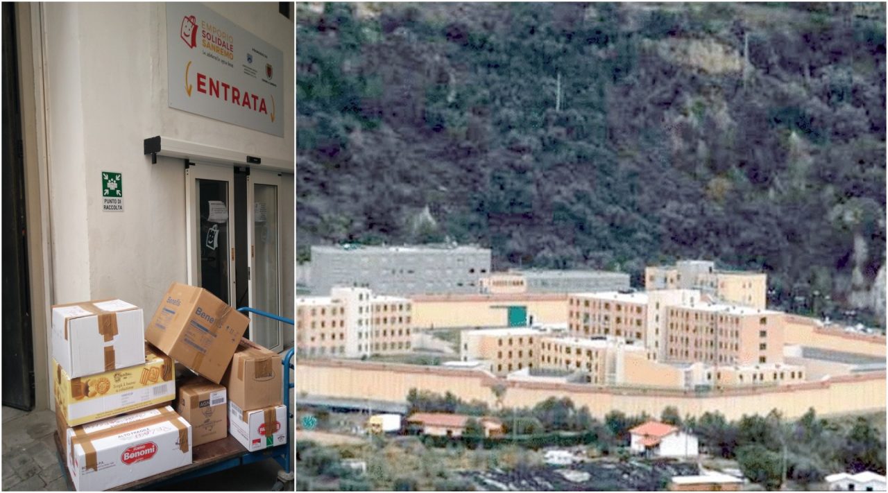 Detenuti di Valle Armea donano un quintale di cibo alla Caritas