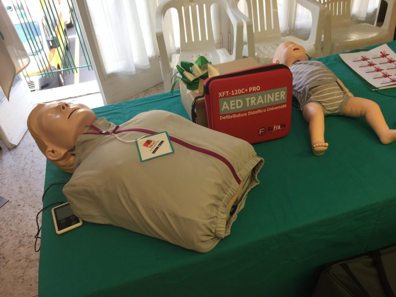 I Lions Club di Ventimiglia donano 3 manichini per la rianimazione alla Croce Verde Intemelia