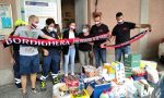 Milan club di Bordighera dona generi alimentari alla Protezione Civile di Vallecrosia