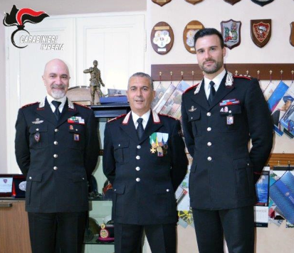 Premiato Mario Felice Rinaldi, comandante della stazione di Arma di Taggia