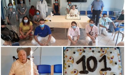 Santina Davigo festeggia 101 anni a Casa Rachele di Vallecrosia