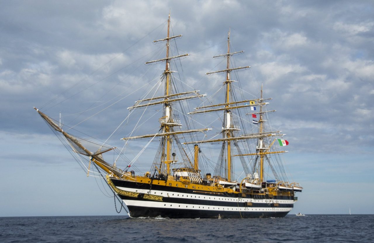 Ecco come visitare l’Amerigo Vespucci in rada