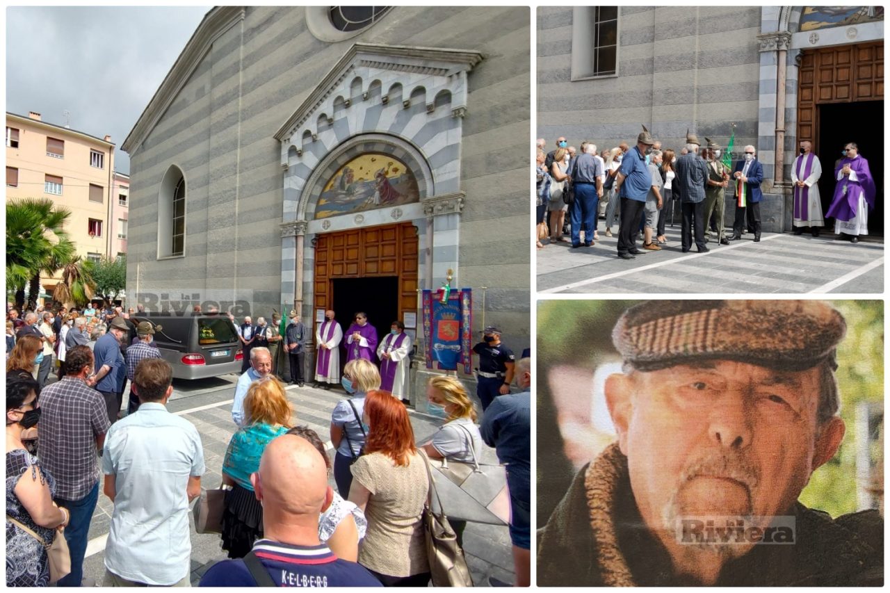 Decine di persone a Ventimiglia per i funerali dell’ex sindaco Mario Blanco