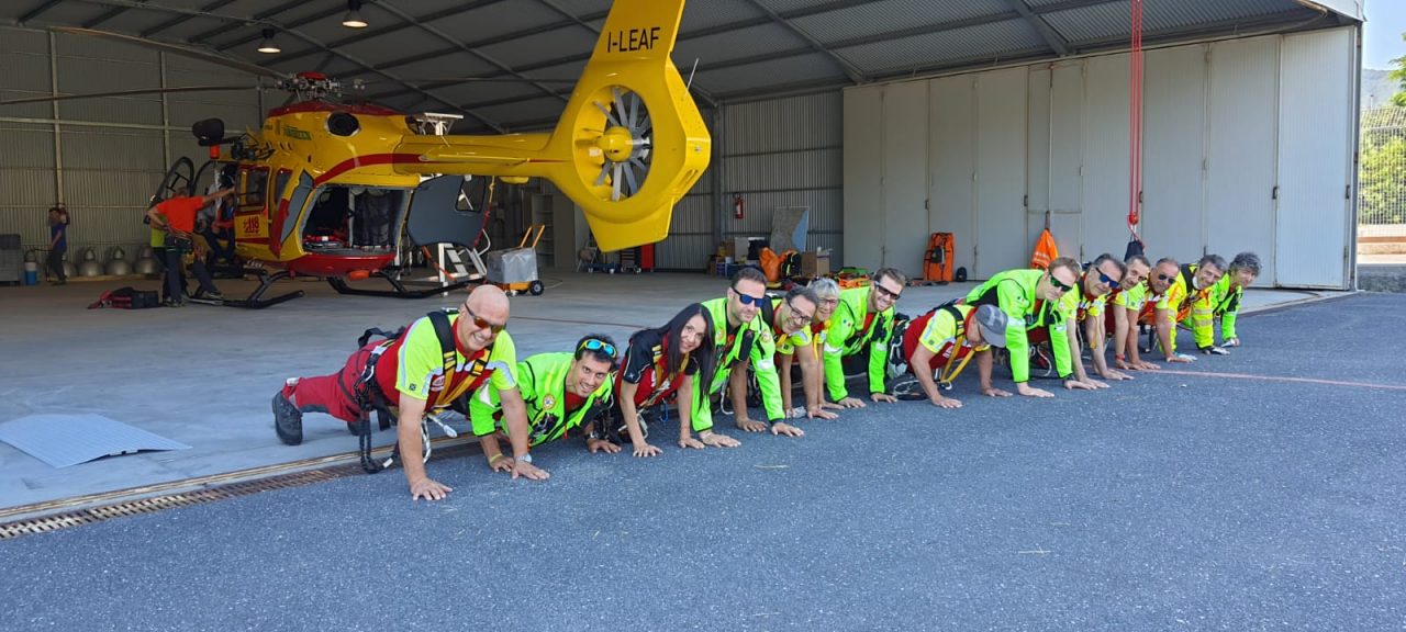 In addestramento 22 operatori del nuovo elisoccorso ligure – Gli scatti