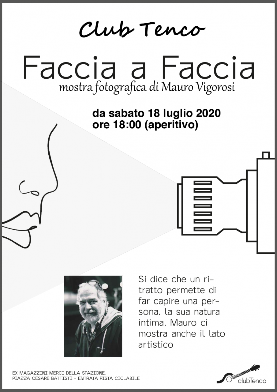 Club Tenco inaugura la mostra fotografica “Faccia a Faccia”