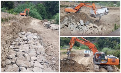 Soldano: partiti i lavori di arginatura del torrente Verbone