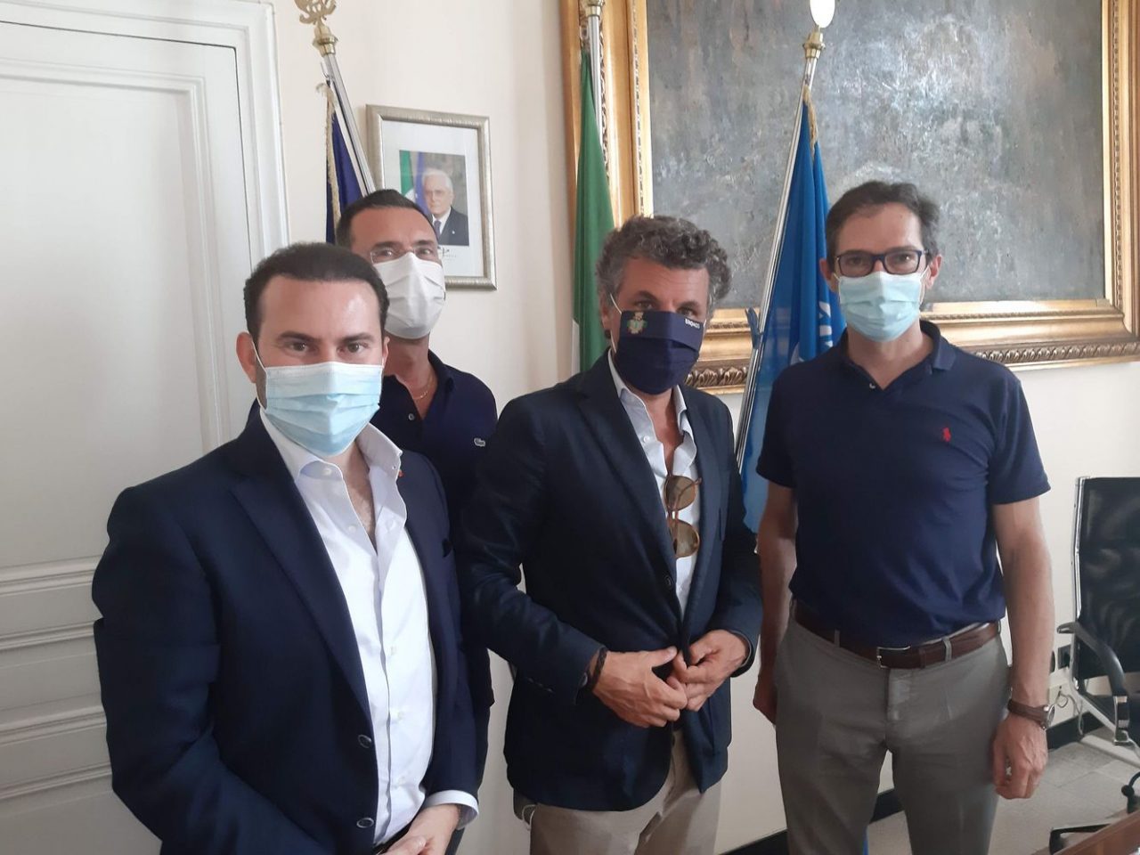 Il sindaco di Bordighera incontra il coordinatore regionale di Forza Italia