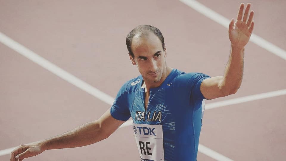 Il campione dei 400 metri Davide Re torna a gareggiare “a casa”