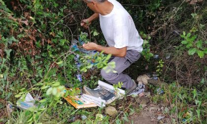 Scoperta discarica abusiva a Taggia