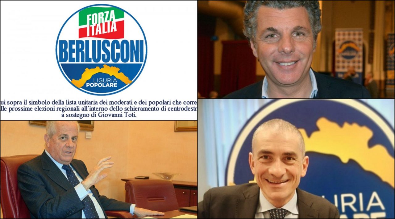 Moderati depositano il simbolo della lista unitaria a sostegno di Toti