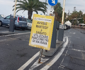 Sanremo, disagi nei parcheggi durante i giorni di mercato