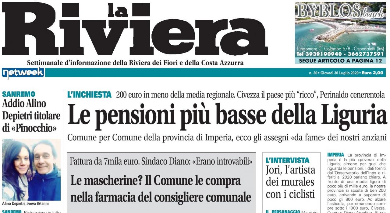 Comune per comune ecco quanto prendono i pensionati della provincia di Imperia
