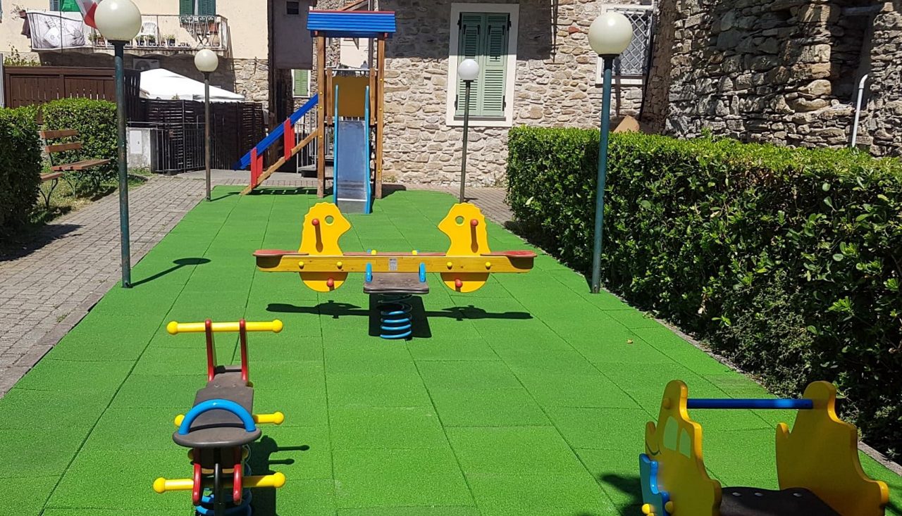 A Soldano rinnovato il parco giochi per bambini