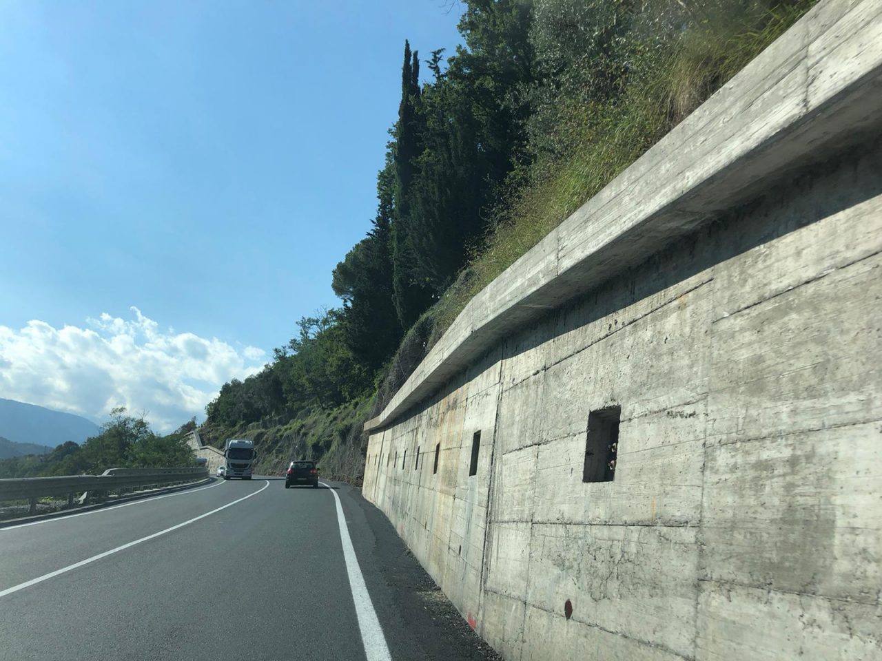 Lavori sulla statale 28 completati per la Milano-Sanremo – FOTO