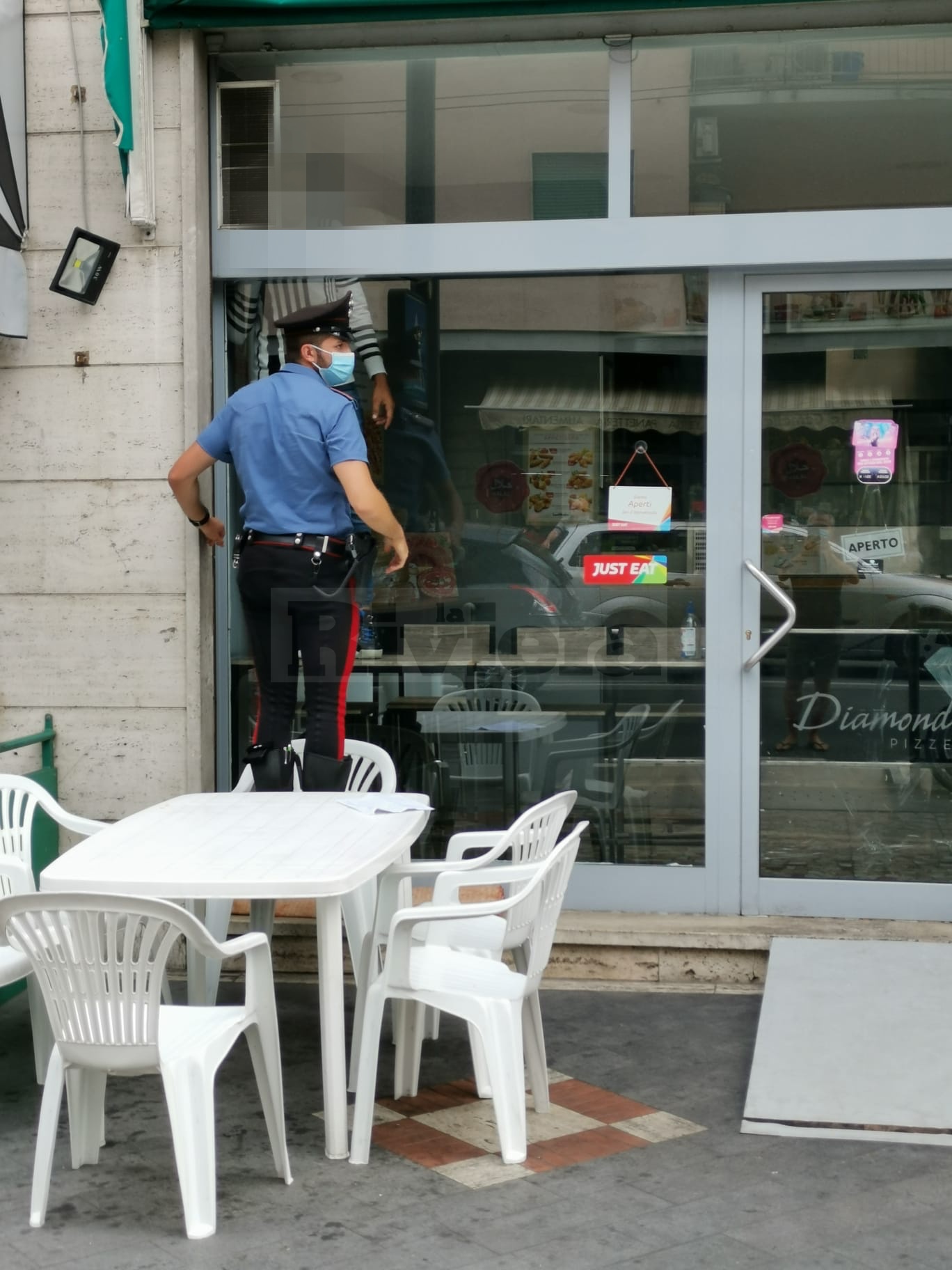 Pizzeria Kebab San Martino bloccato paninoteca Sanremo