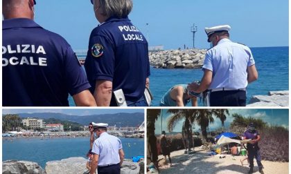 Ferragosto sicuro: i servizi della polizia locale di Diano su spiagge e in città