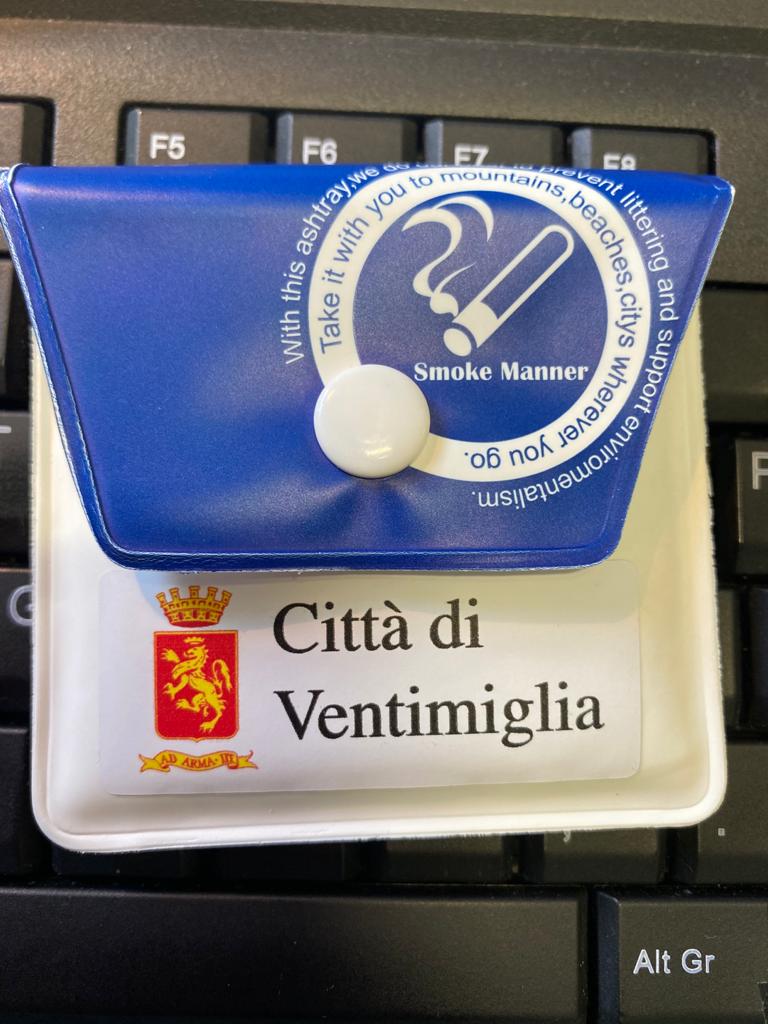 A Ventimiglia sono arrivati 3.000 posaceneri da spiaggia