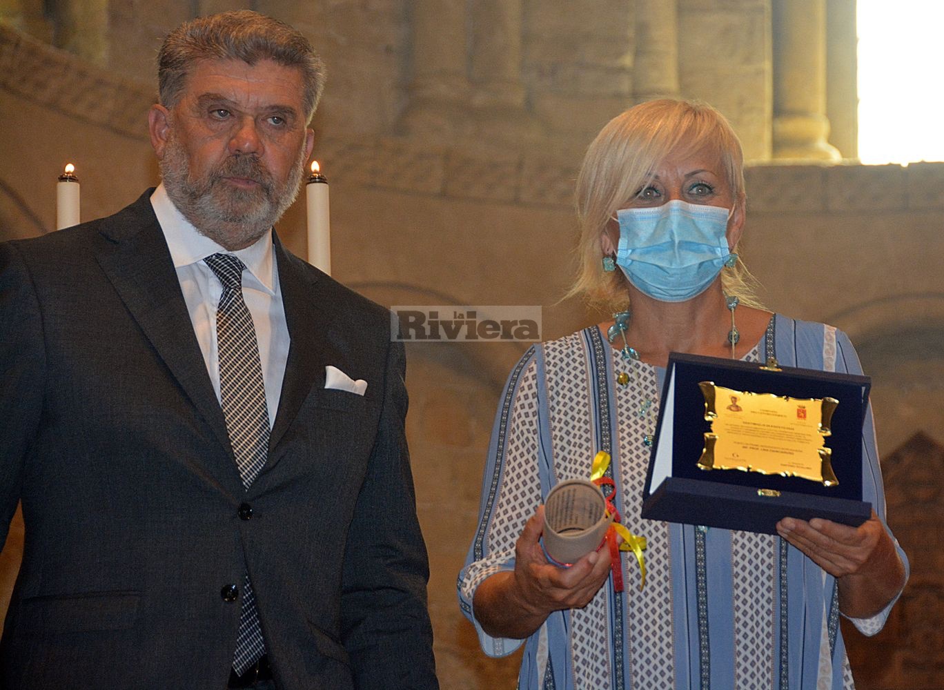 San Segundin d'Argentu Ventimiglia 26 agosto 2020 Angeli del Covid_19