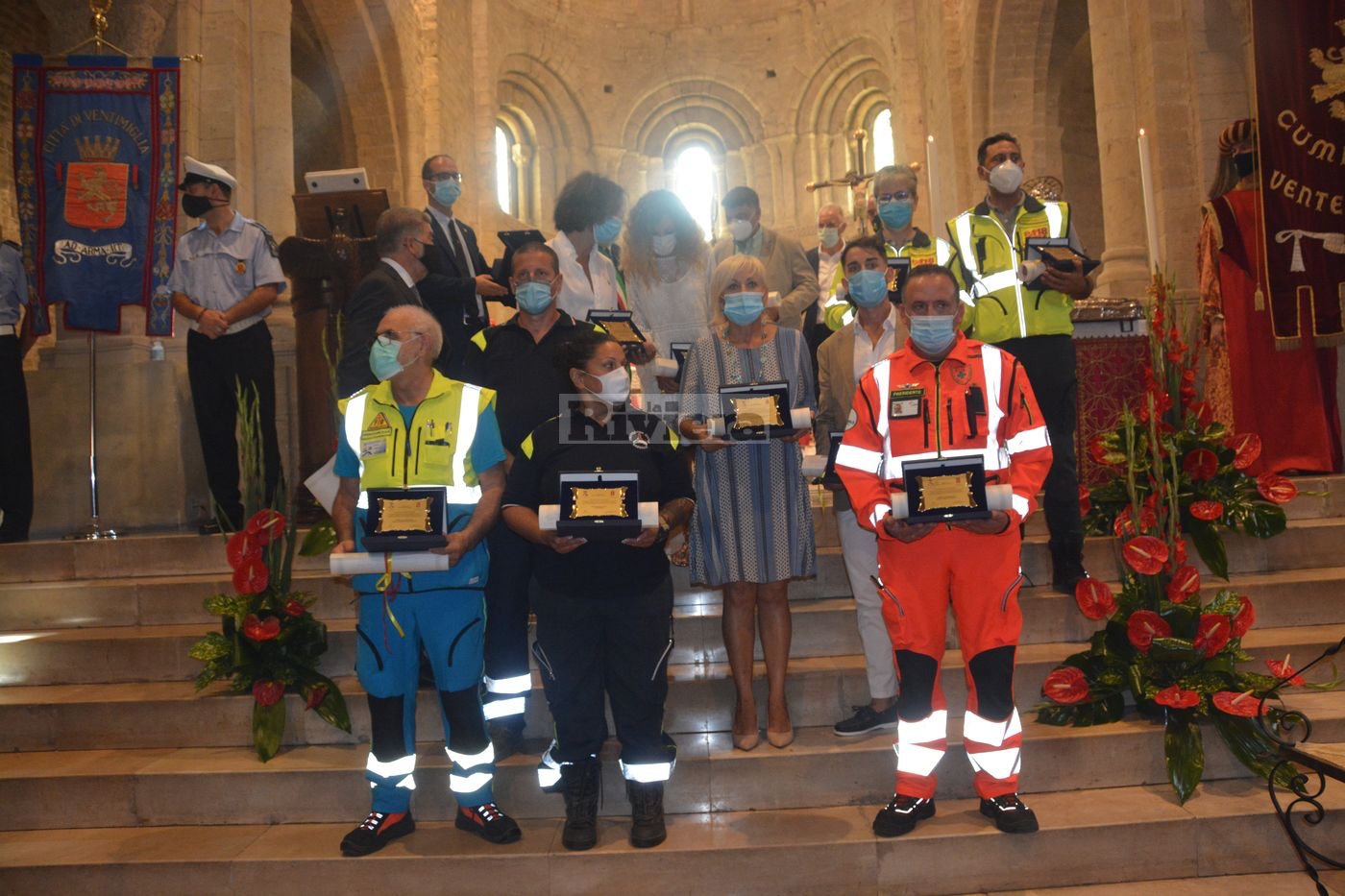 San Segundin d'Argentu Ventimiglia 26 agosto 2020 Angeli del Covid_33
