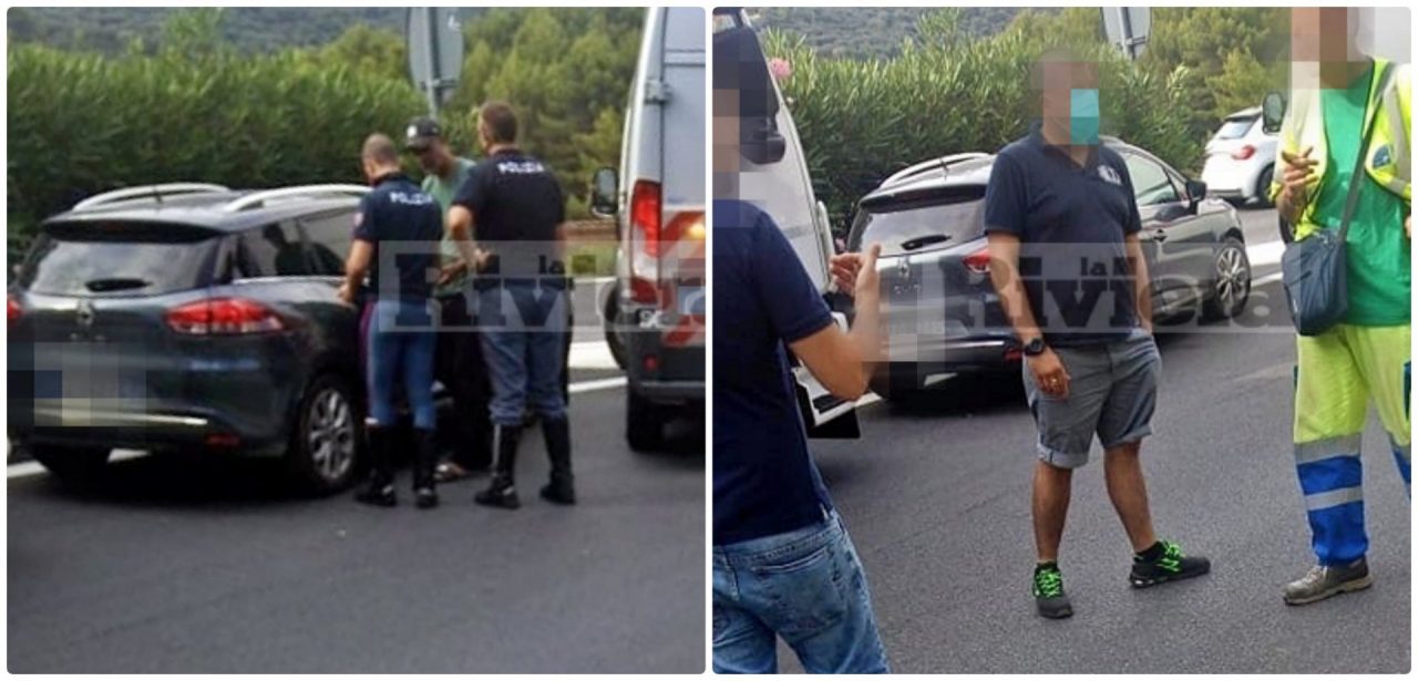 Auto contromano sull’A10 fermata all’uscita di un’area di servizio