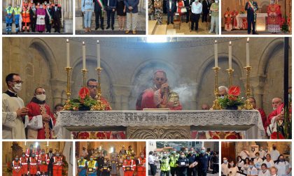 Il San Segundin d'Argentu del 2020 attribuito agli "Angeli del Covid". Fotoservizio