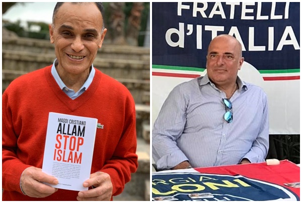 Magdi Cristiano Allam a Sanremo a sostegno di Gianni Berrino