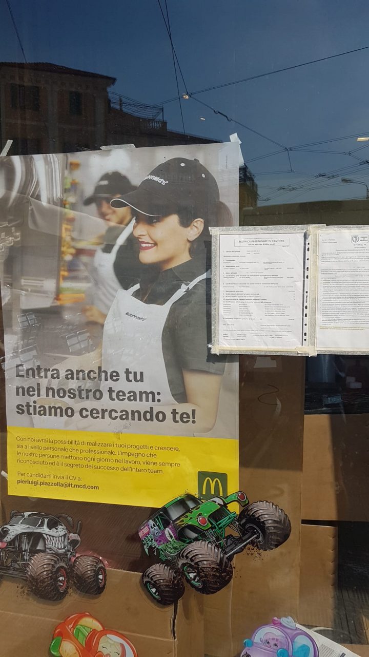 McDonald’s Sanremo, lavori in corso e al via le assunzioni