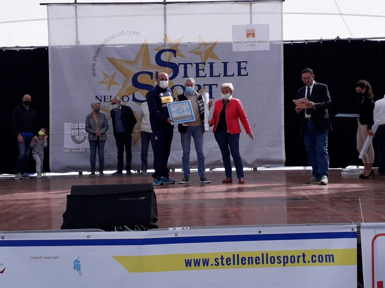 Alla “Festa dello Sport” di Genova premiata la Nuova Lega Pallavolo di Sanremo