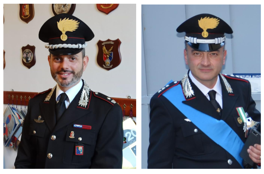 Cambio al vertice della compagnia carabinieri di Ventimiglia e del Nucleo Investigativo